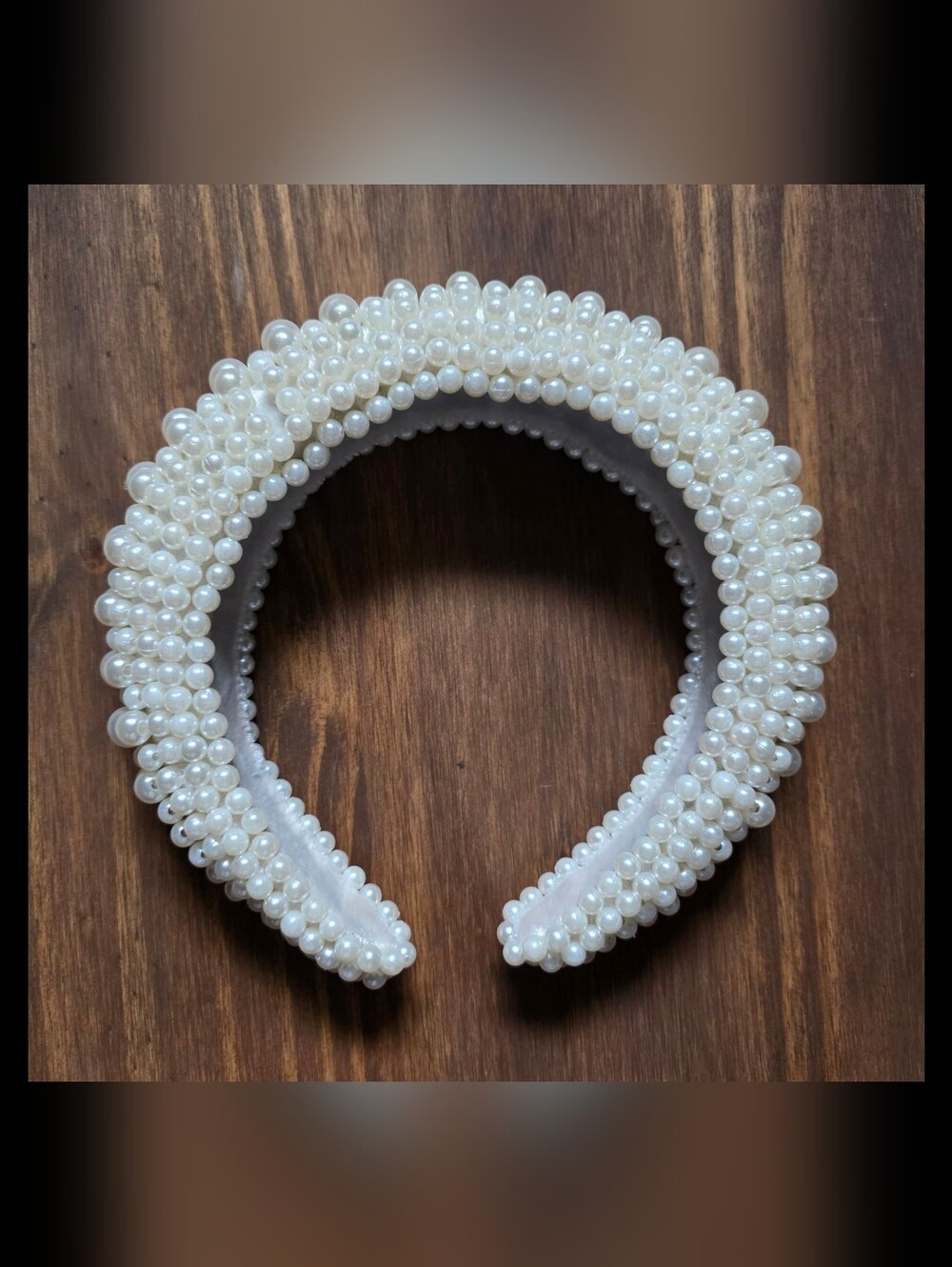 NWOT Pearl-Embellished Headband